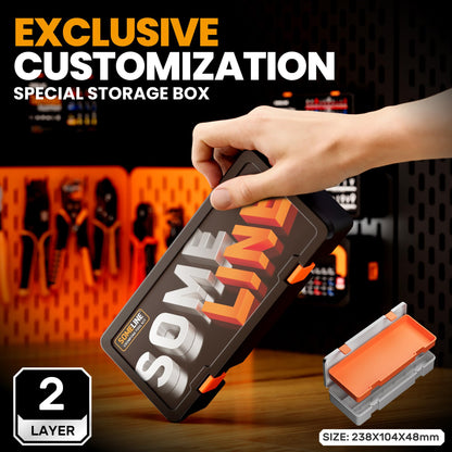 SOMELINE® Electrical Connectors Crimping Tool Set, Ratchet Terminal Crimper 22-10 AWG, with 26 Sizes Ring Spade Butt Piggyback Insulated Connectors, Wire Crimp Tool Kit