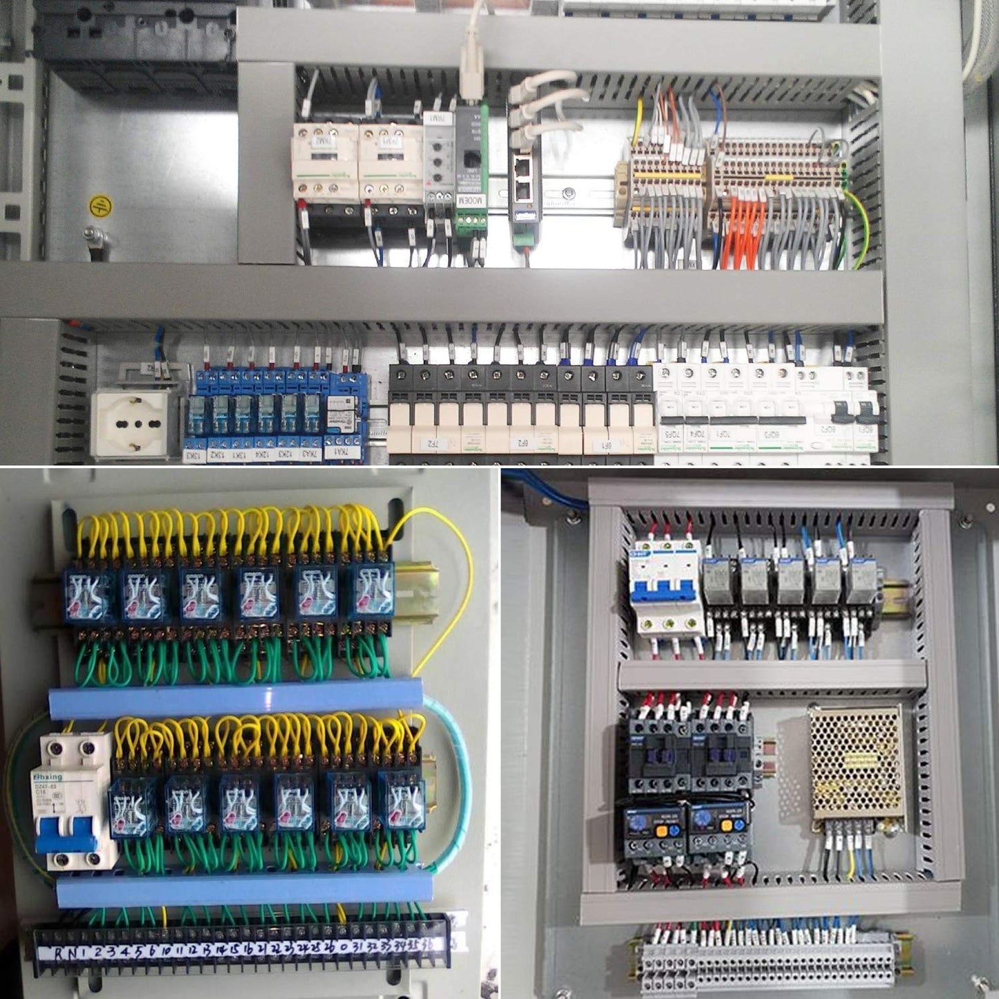 SOMELINE® Ring PVC Cable Lugs 0.34-1.5 mm², Red Hole Ø M3 M4 M5 M6 M8 M10 M12, Partially Insulated Copper Tinned Crimp Connectors, Set of 60