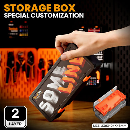 SOMELINE® Ferrule Hexagonal Crimping Tool Kit, 21 Sizes Ferrules, 24-8 AWG Ferrule Crimper, Hexagonal Crimp Pliers Ferrule Terminal Kit